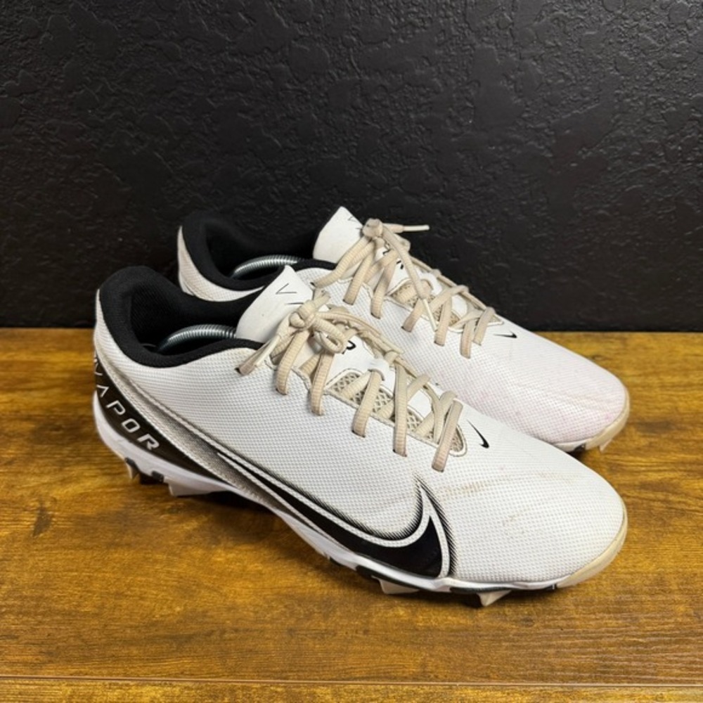 Nike Vapor Ultrafly 3 Keystone CD0074-100 White‎ Baseball Cleats Mens 12
